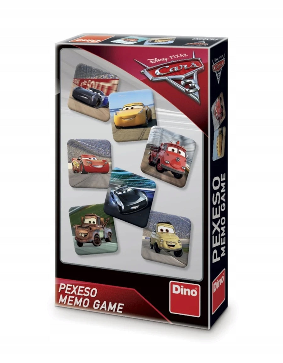 Memory Memo Cars for Kids 4+