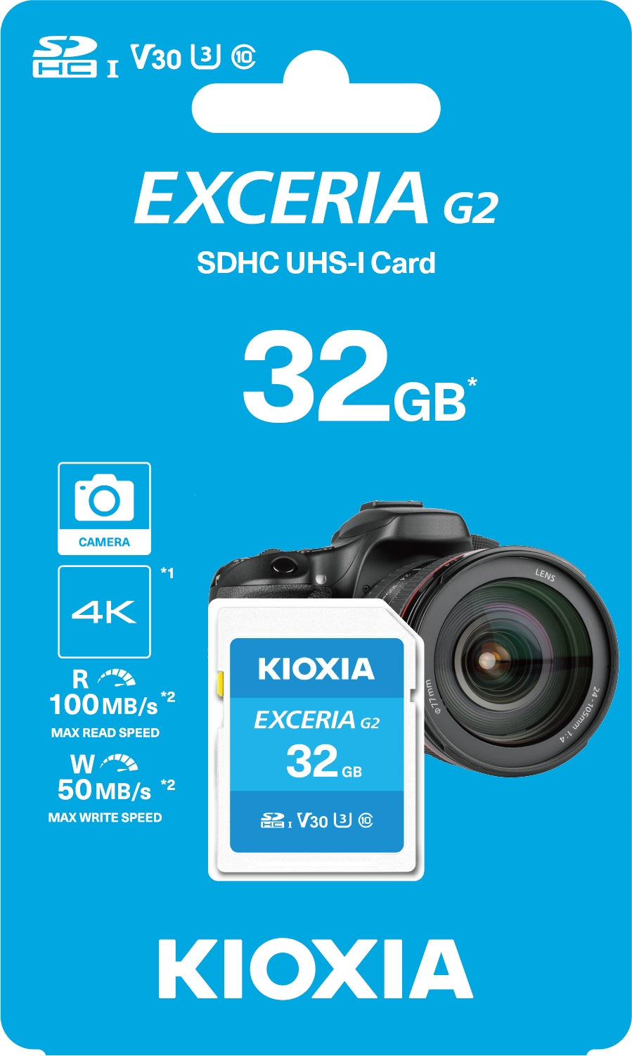 Memory card KIOXIA 32GB SD KIOXIA Exceria gen2 Manufacturer Kioxia