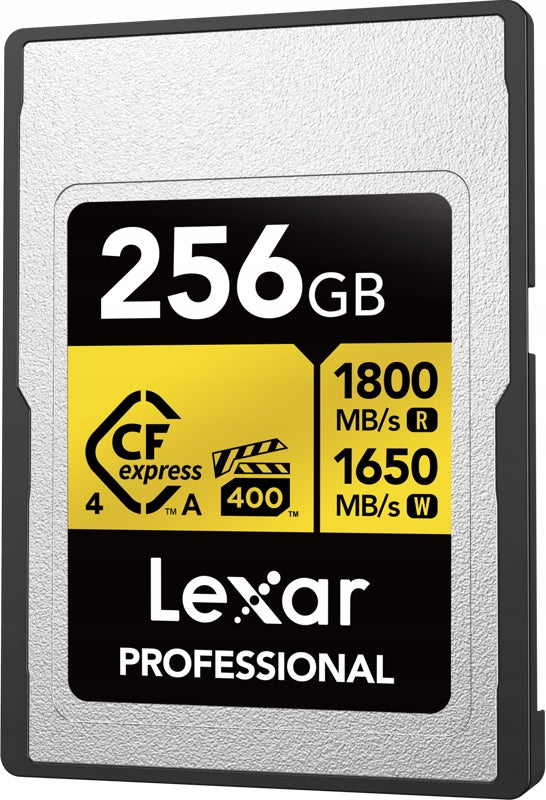 Memory card Lexar 256 GB CFexpress 4.0 VPG400 R1800/W1650 Manufacturer code LCAEXG4256G-RNENG