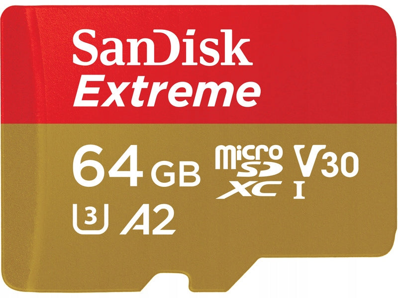 Memory card SANDISK Extreme microSDXC 64 GB