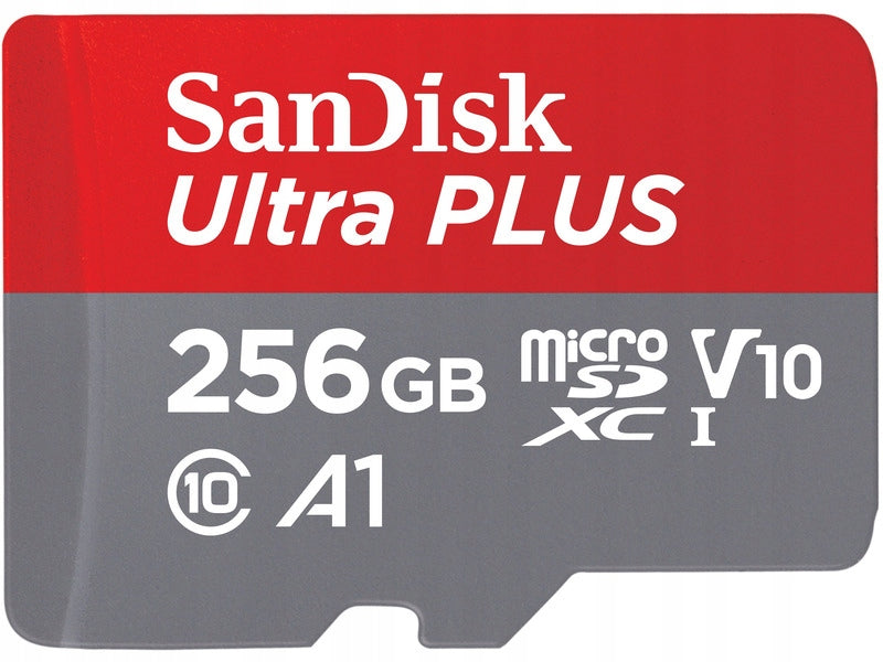 Memory card SANDISK Ultra Plus microSDXC 256GB + Adapter