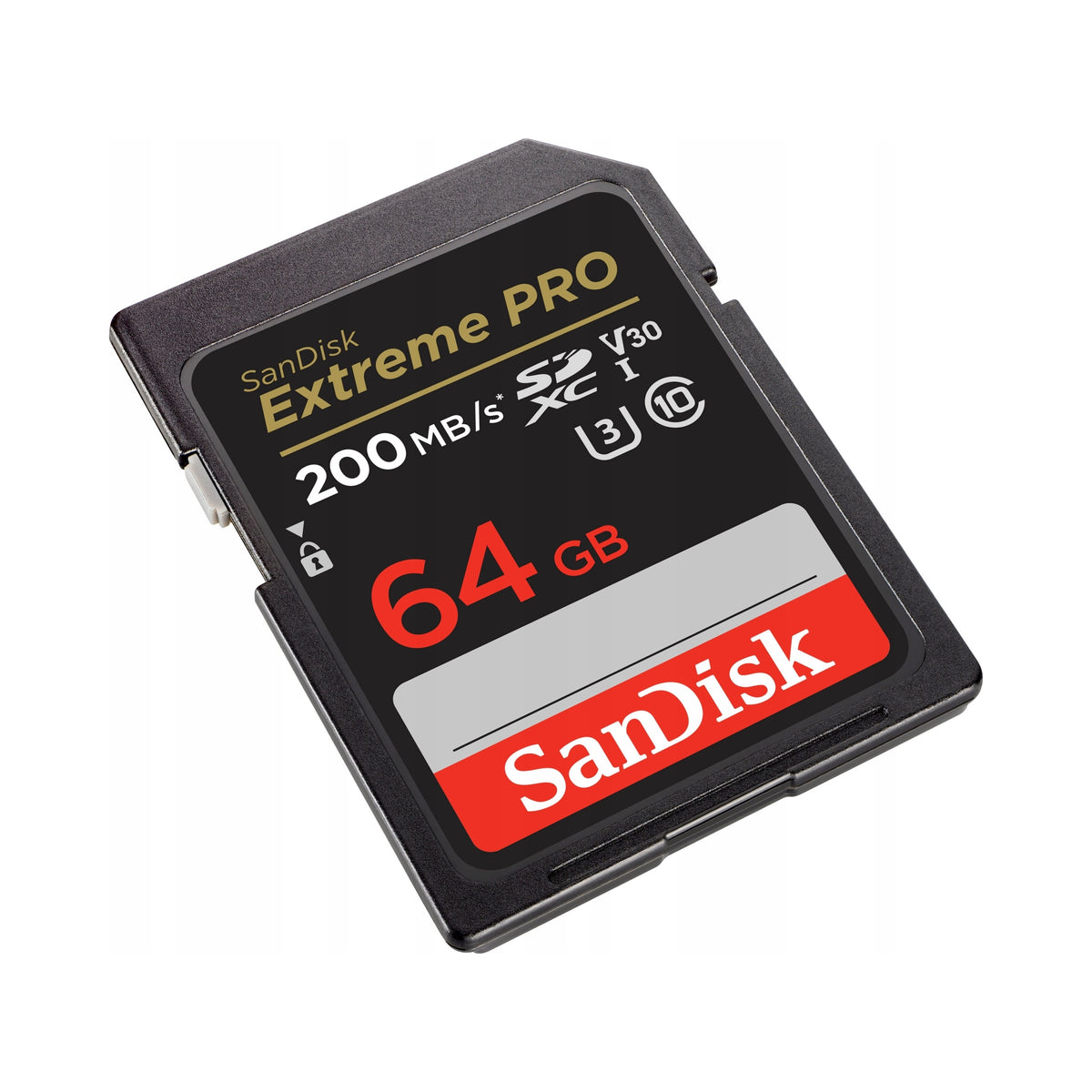 Memory card SanDisk Extreme PRO 64 GB SDXC 200/90 MB/s V30
