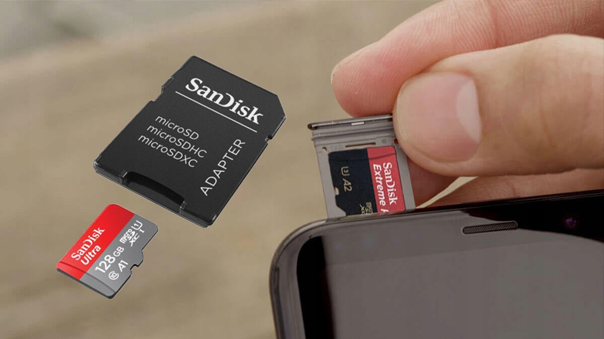Memory card SanDisk Ultra microSDXC UHS-I 128GB up to 140 MB/s NOT FOR CAMERAS Packaging status original