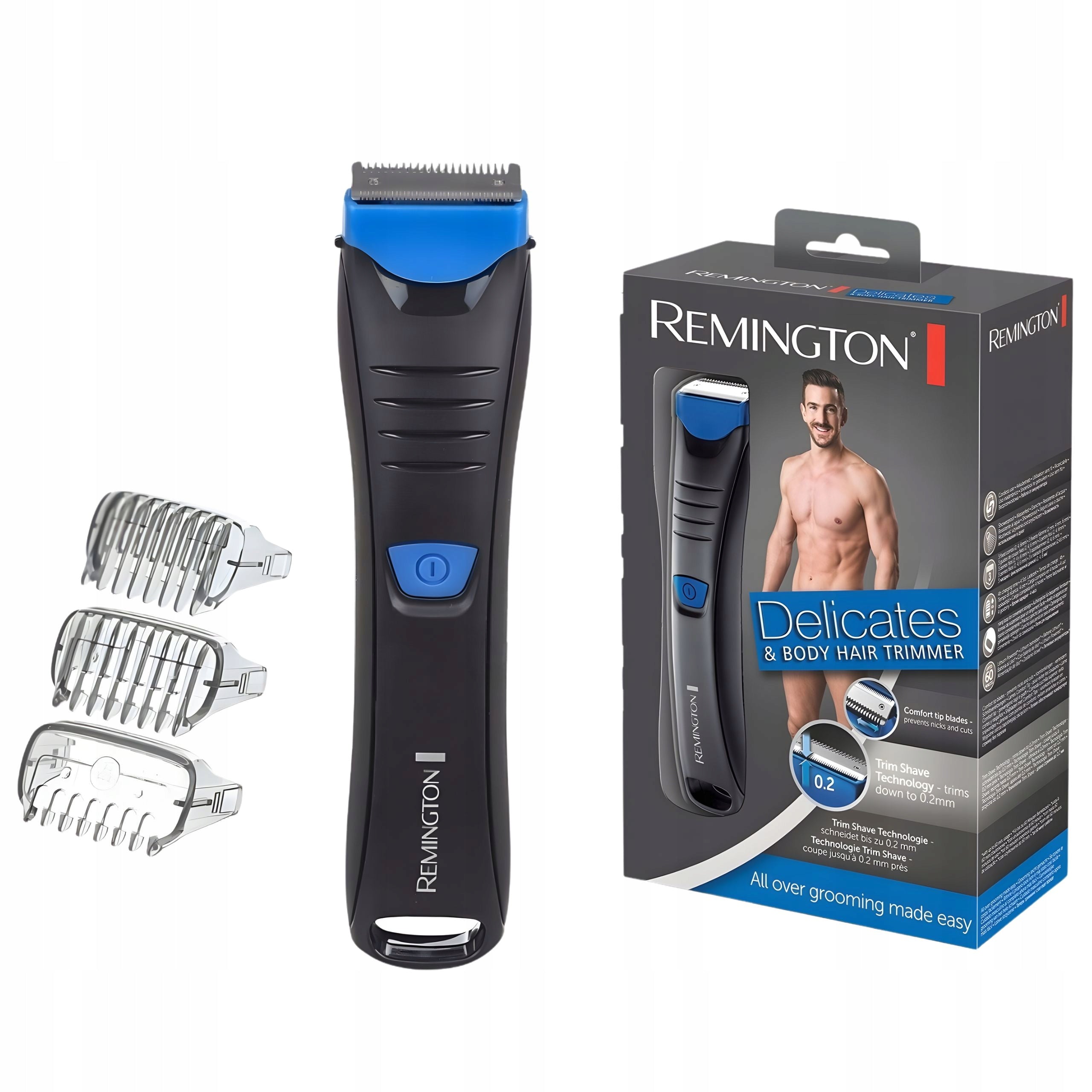 Men's Body Trimmer Shaver ,Intimate Places REMINGTON Waterproof