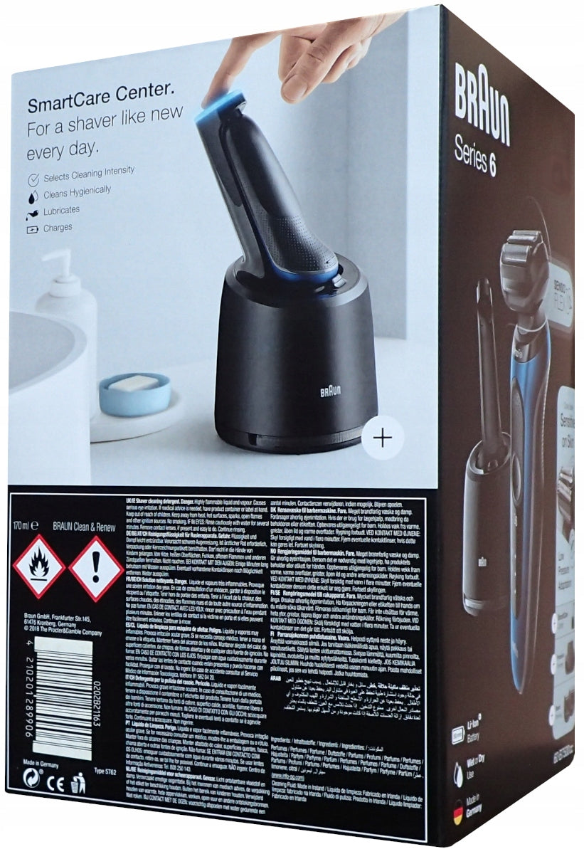 Men's Electric Shaver Braun 60-B7500cc Shaver + Trimmer + Base Manufacturer code 60-B7500cc