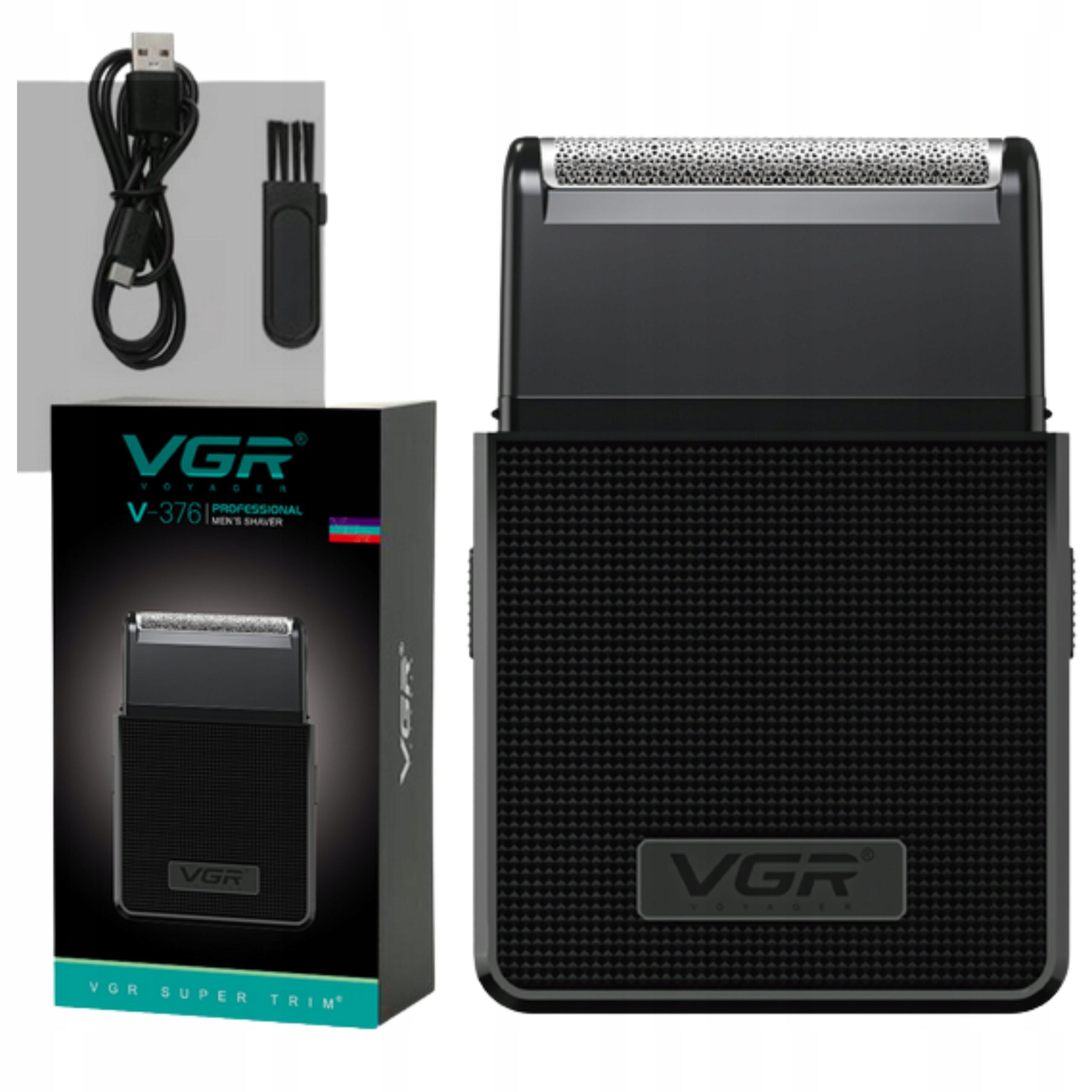Men's Electric Shaver VGR Foil Wireless USB Close Shave