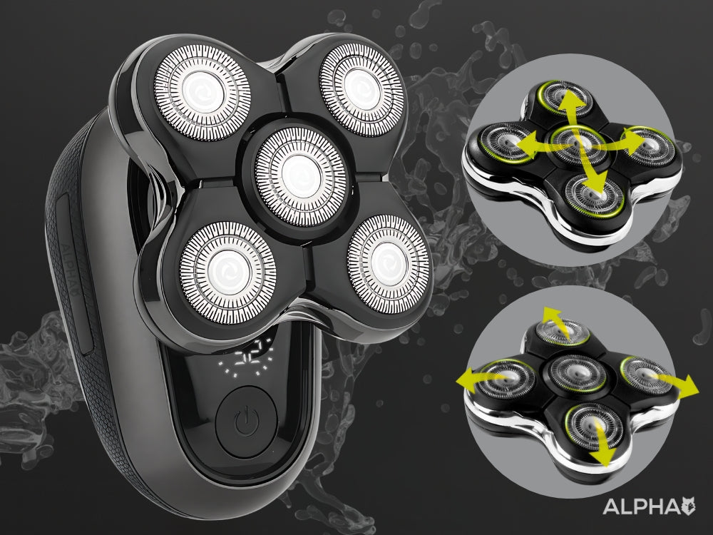 Men's Shaver Electric Shaving Machine Head, Beard and Hair ALPHA Packaging status original