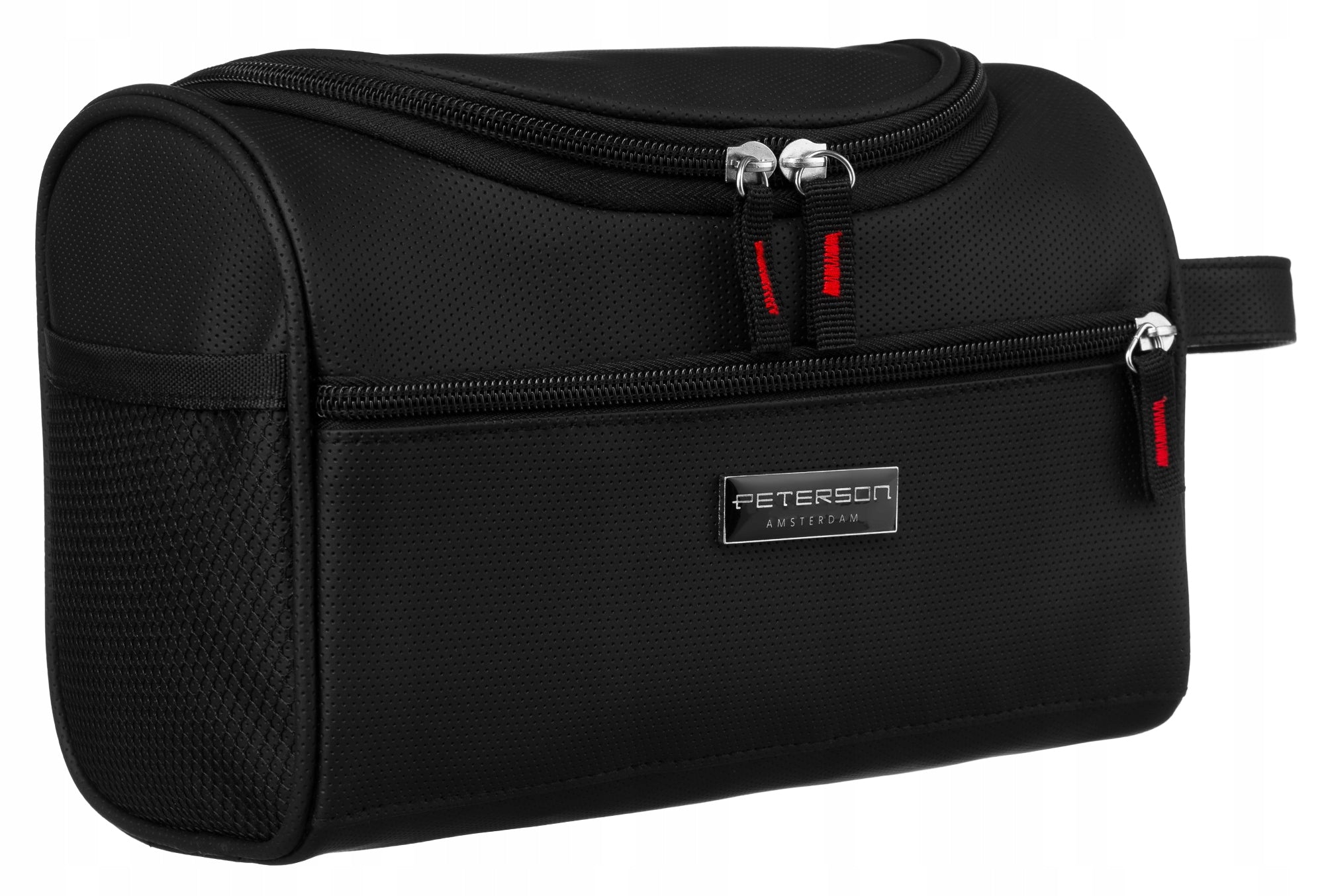 Men's cosmetic bag with handle pouch for cosmetics roomy Peterson