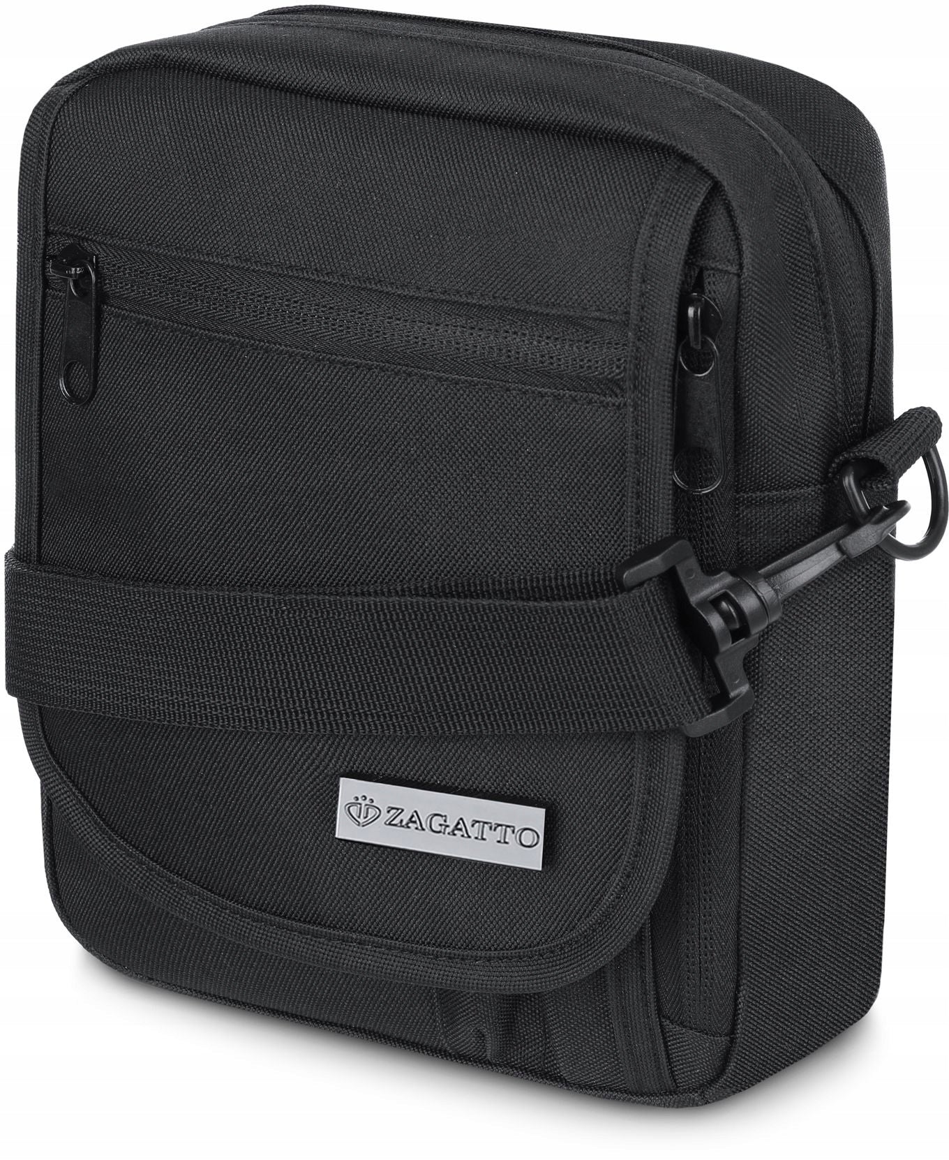 Men's shoulder sachet small sports bag for work black ZAGATTO Packaging status original