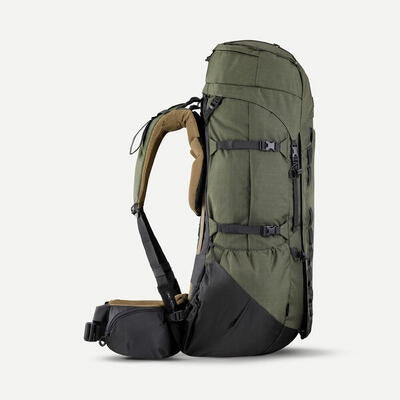 Men's trekking backpack Forclaz MT 900 Symbium 90 + 10 l Color green