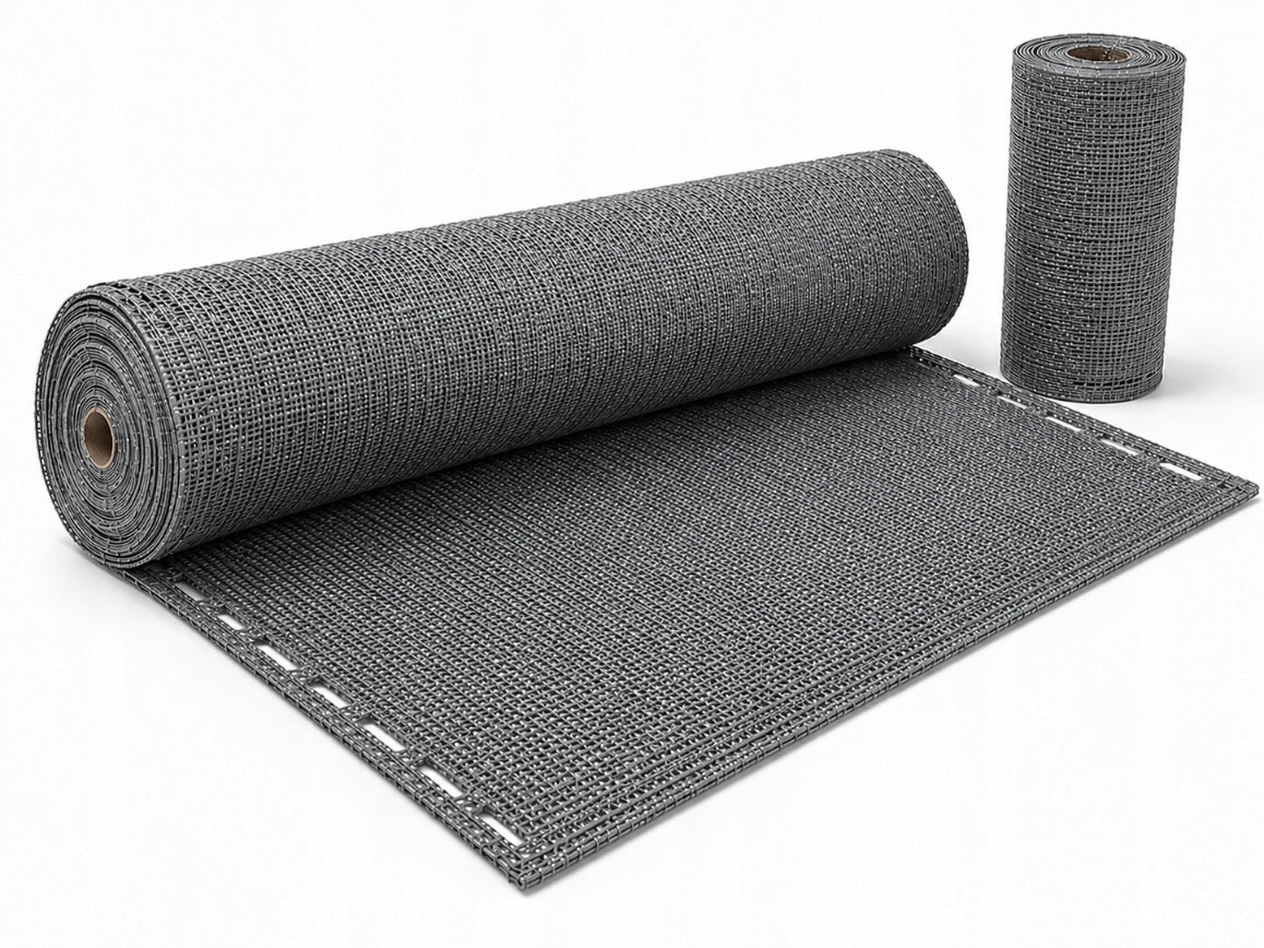 Mesh Fence Cover 1,5x10m HDPE Balcony Fence Cover GREY
