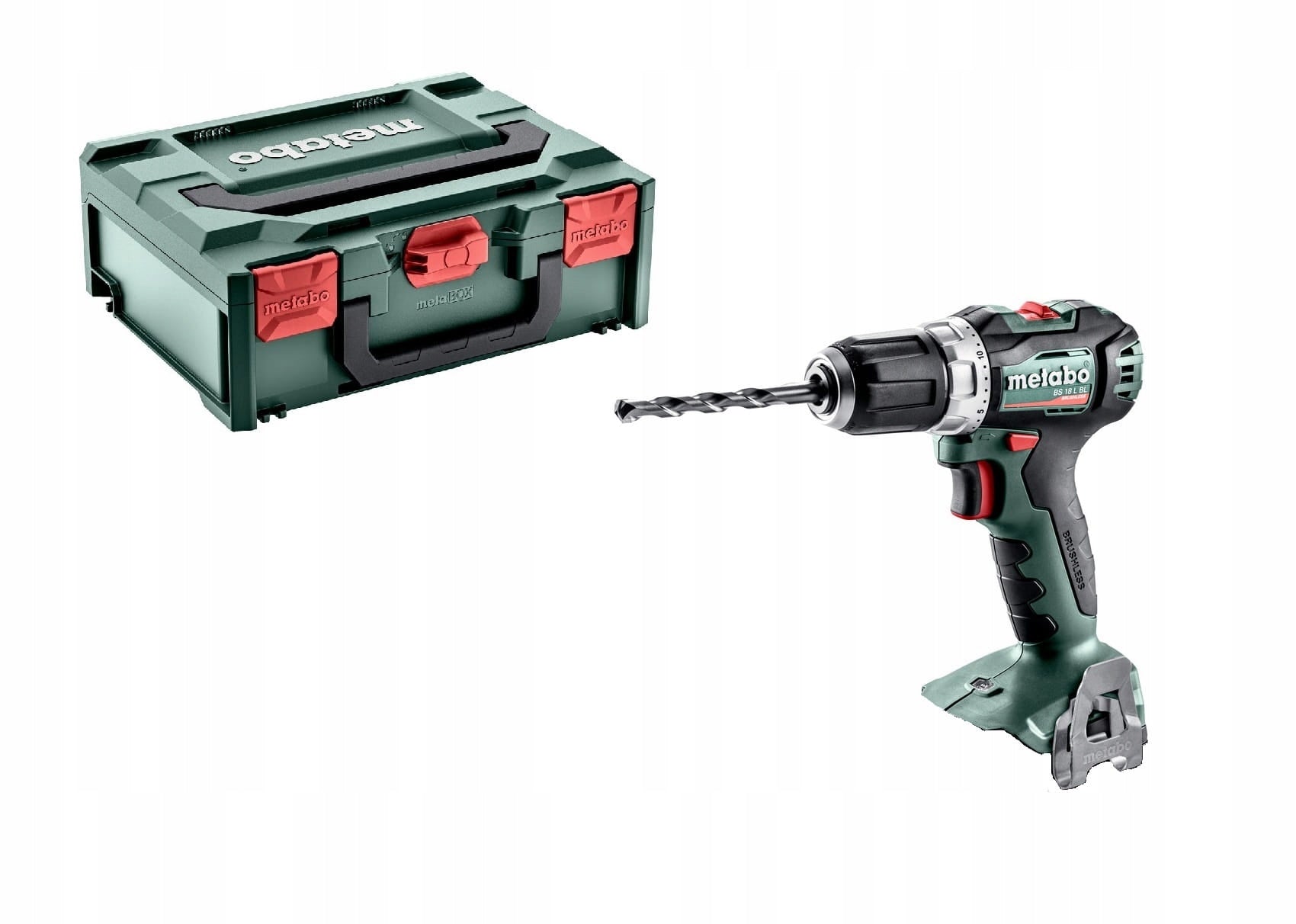 Metabo BS 18 L BL Q Cordless drill + Metabox 602327840 Packaging status original