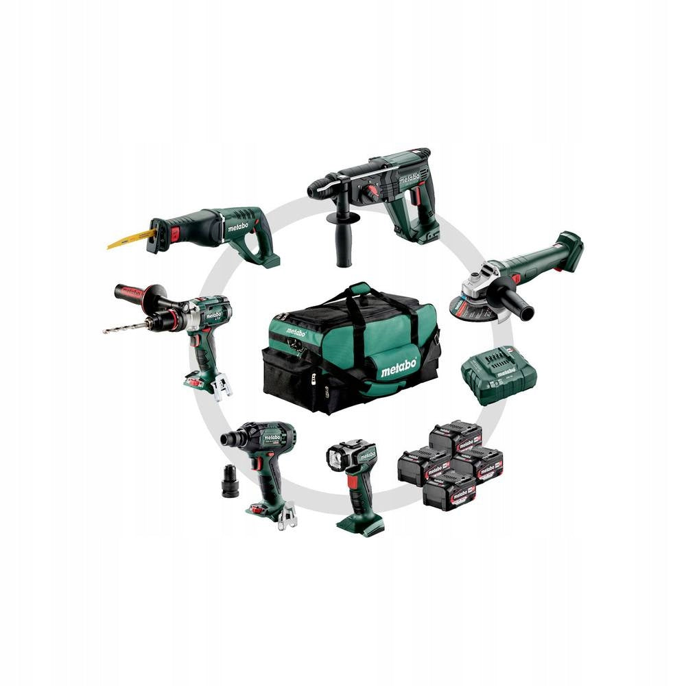 Metabo Cordless Tool Set 4x4,0Ah 12el Combo Set 6.1 685211000