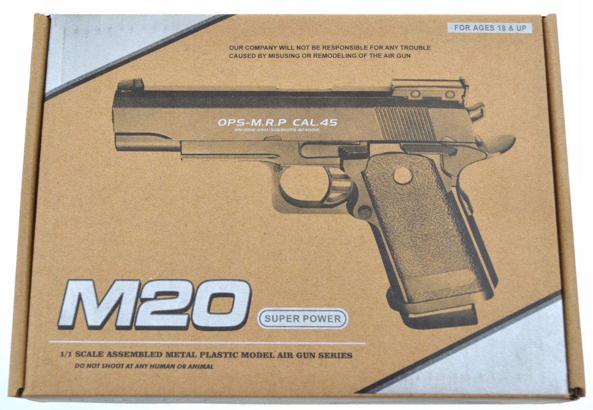 Metal Ball Gun Plastic + Garnet Brand Drobiazgarnia