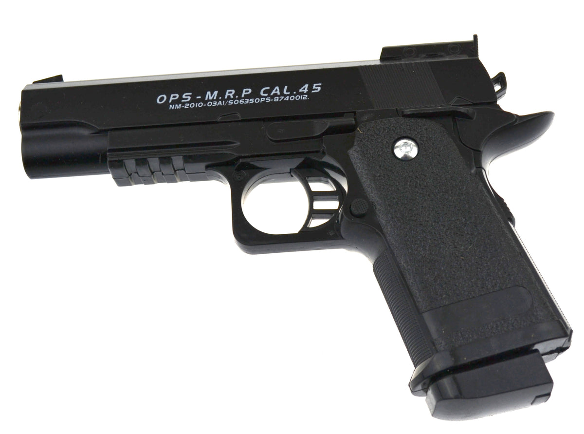 Metal Ball Gun Plastic + Garnet Color black