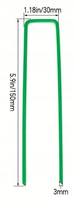 Metal FIXING PINS 50pcs for artificial grass, agrotextile Manufacturer code S-15