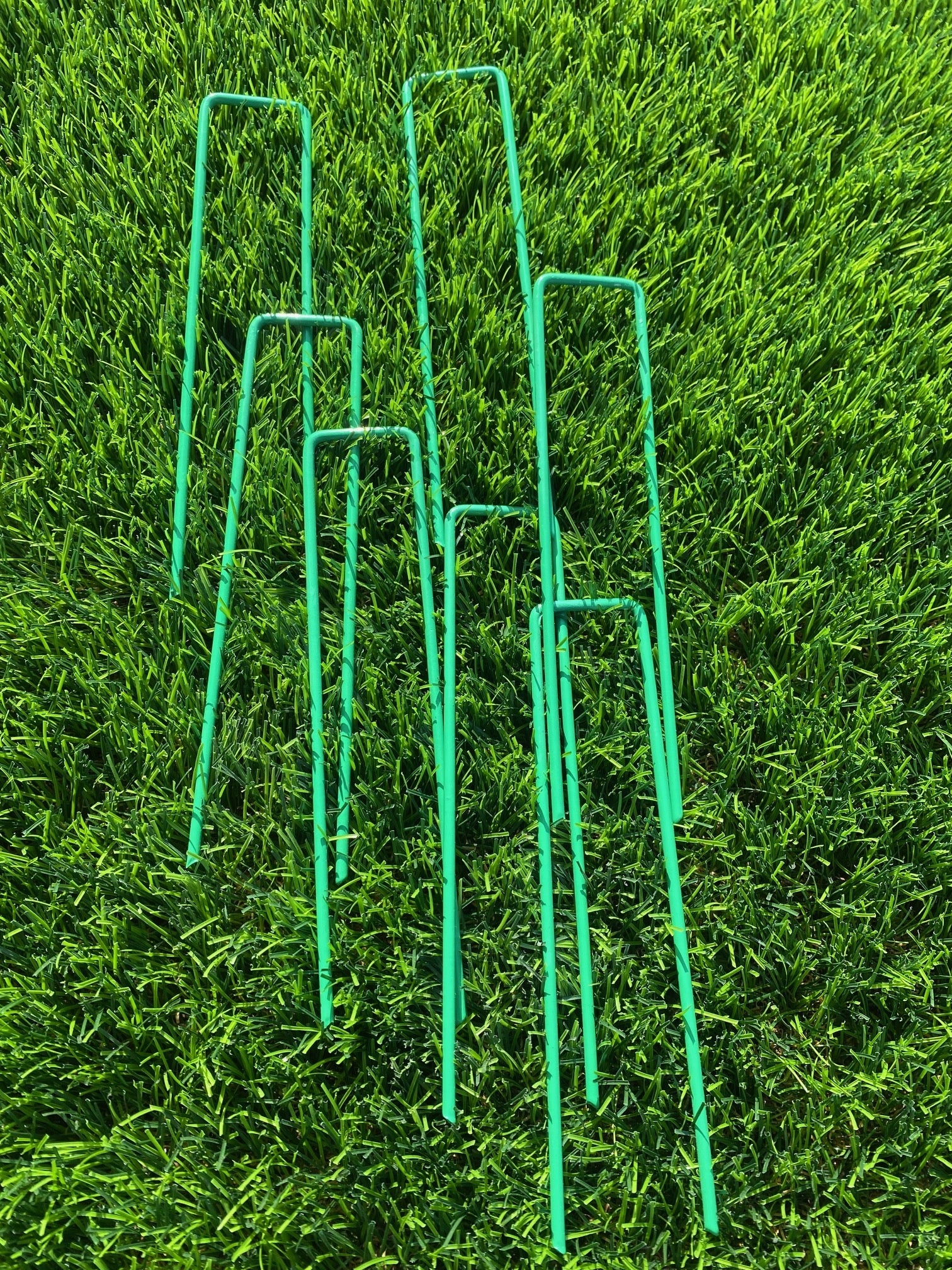 Metal FIXING PINS 50pcs for artificial grass, agrotextile Packaging status original