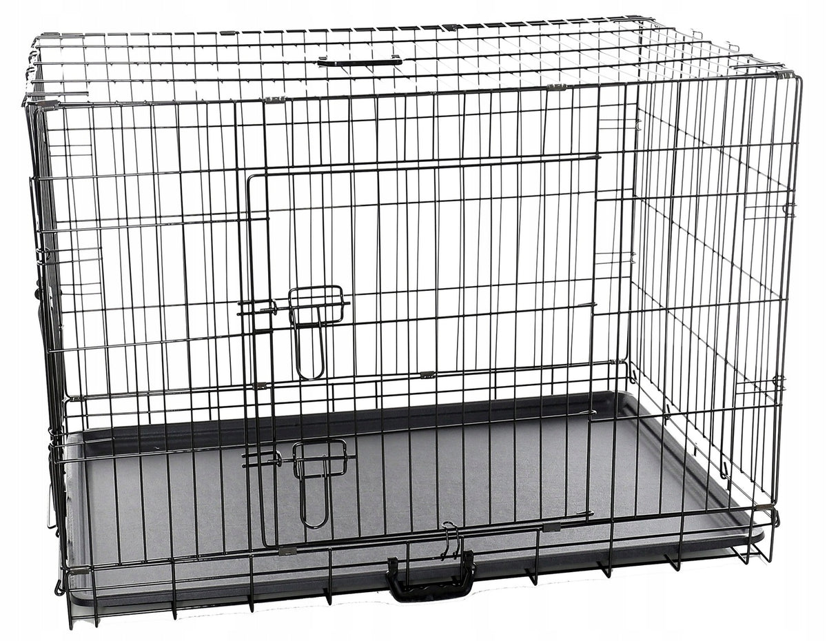 Metal Kennel Cage for Dog 76x54x61 cm