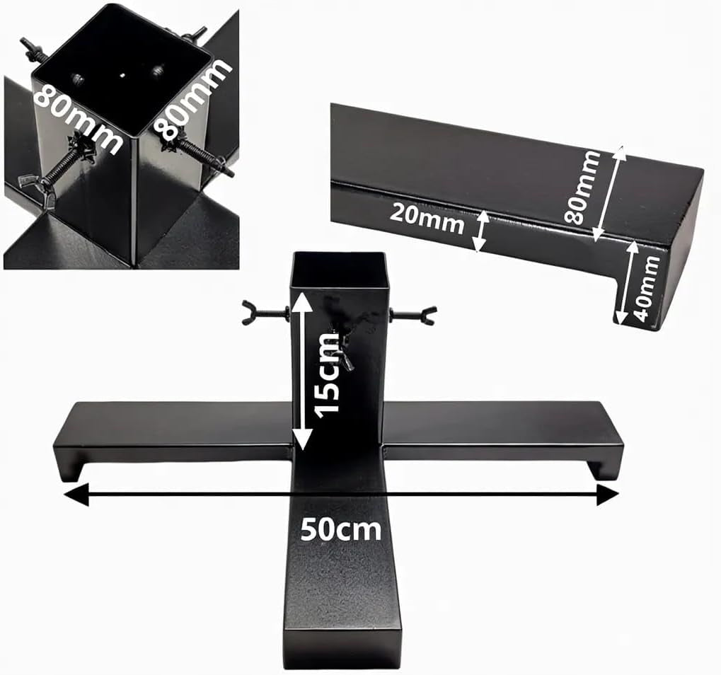Metal Stand for Christmas Tree Umbrella and Decoration LOFT 250cm 50x50cm Packaging status original