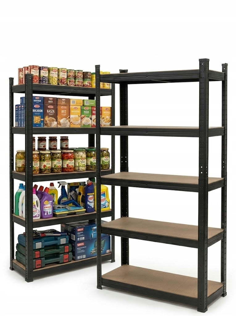 Metal Storage Rack for Basement Garage 180x100x50cm 875kg Black Ulfur Manufacturer code UF31570B