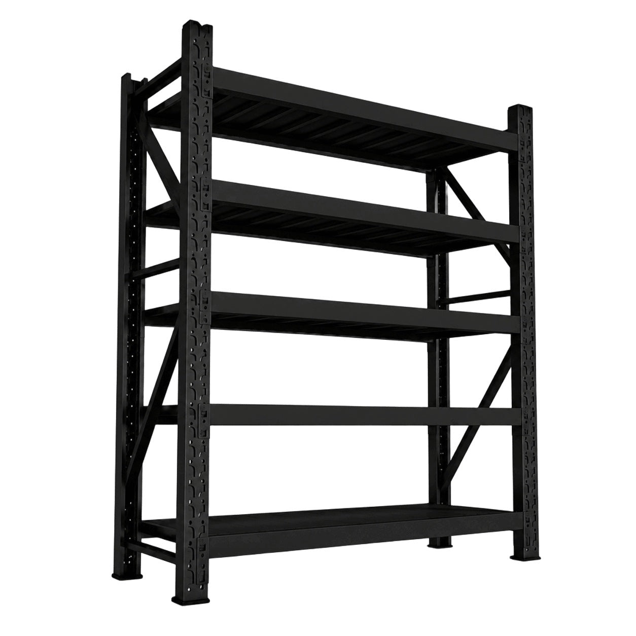 Metal Workshop Storage Rack 5 Shelves up to 200 KG EACH 200x50x250 cm