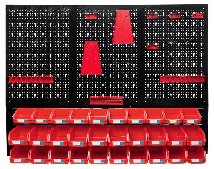 Metalinė sienelė įrankiams Fluxar N-006, 119x89 cm