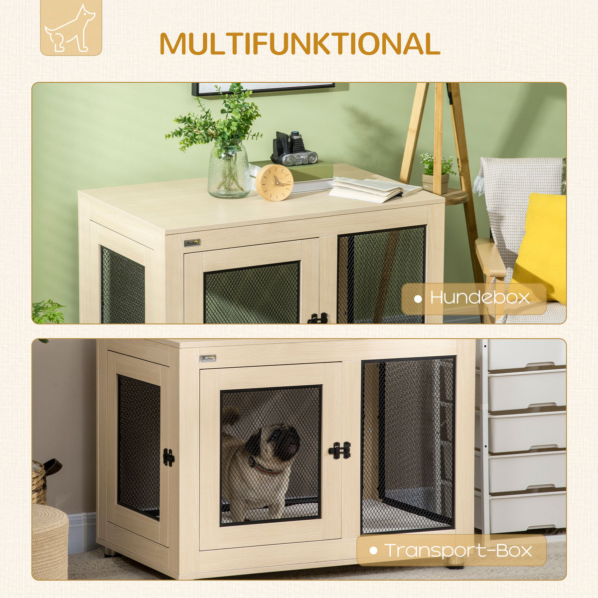 Metal cage Yulinland 94 x 60 x 71,5 cm Manufacturer code D02-132V00AK