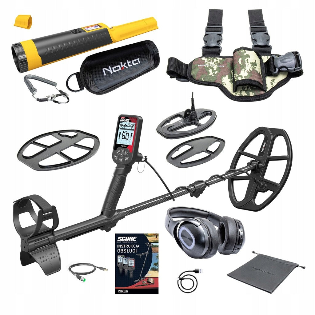 Metal detector Nokta Triple Score + AccuPoint + Leg Holster