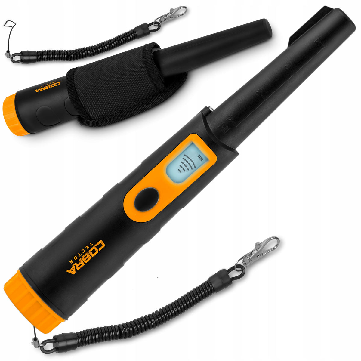 Metal detector metal pinpointer Cobra Tector LCD