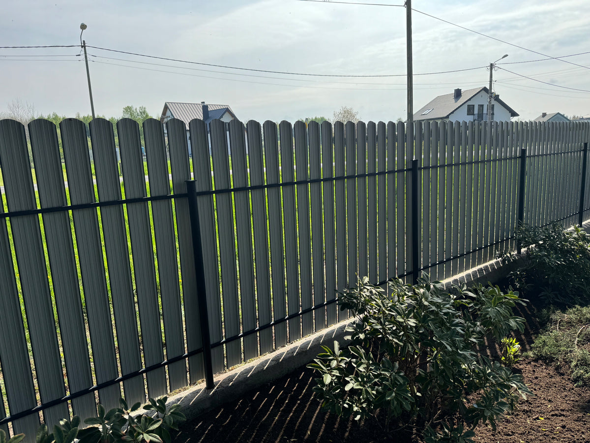 Metal fence bar mat Black from 145 to 200cm Manufacturer code SZDMCZA