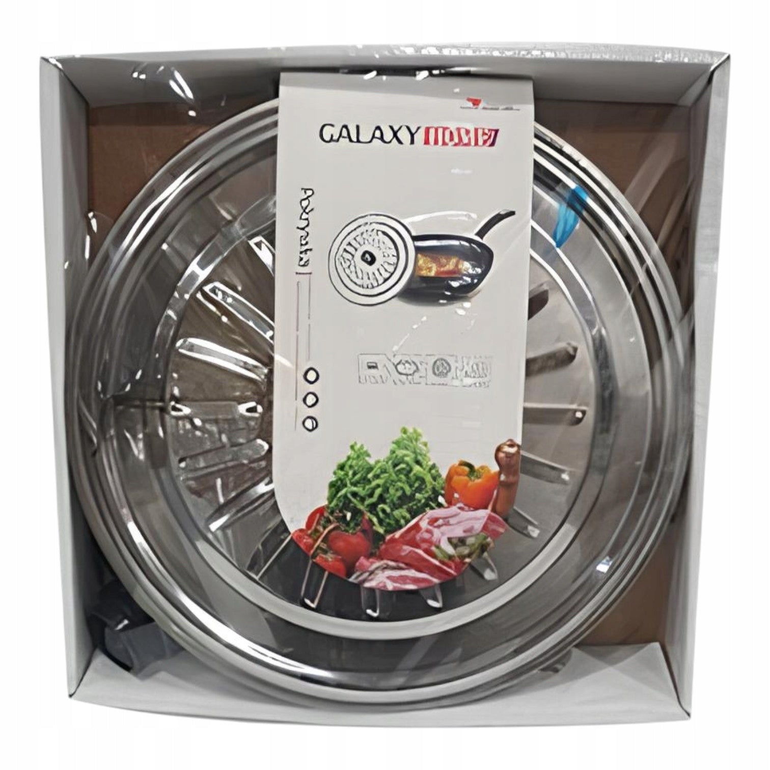 Metal lid 32 cm for pot and pan with vent Packaging status original