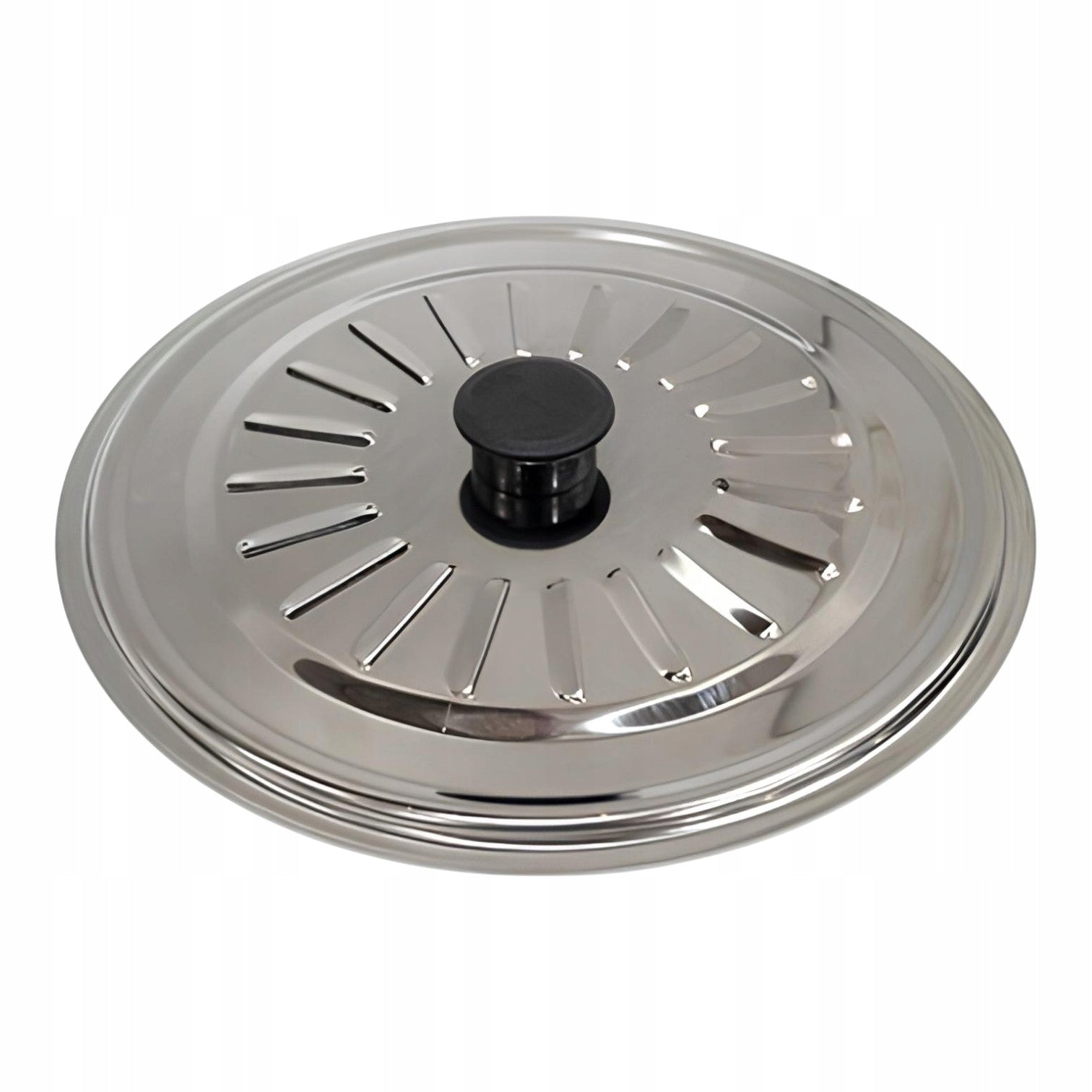Metal lid 32 cm for pot and pan with vent