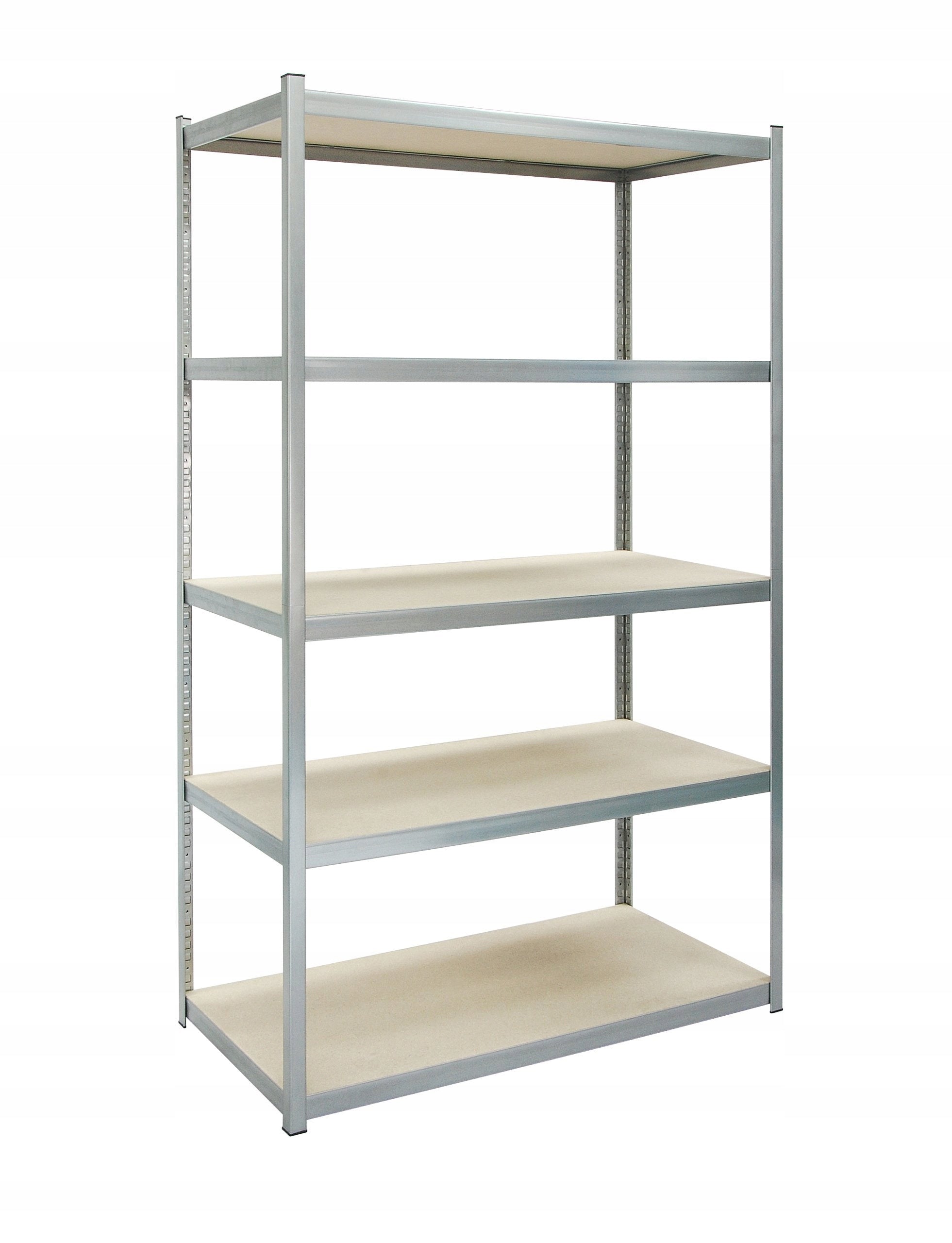 Metal rack PIKA color ZINC 5 - shelves 200x80x50 CM - 600 KG Warehouse