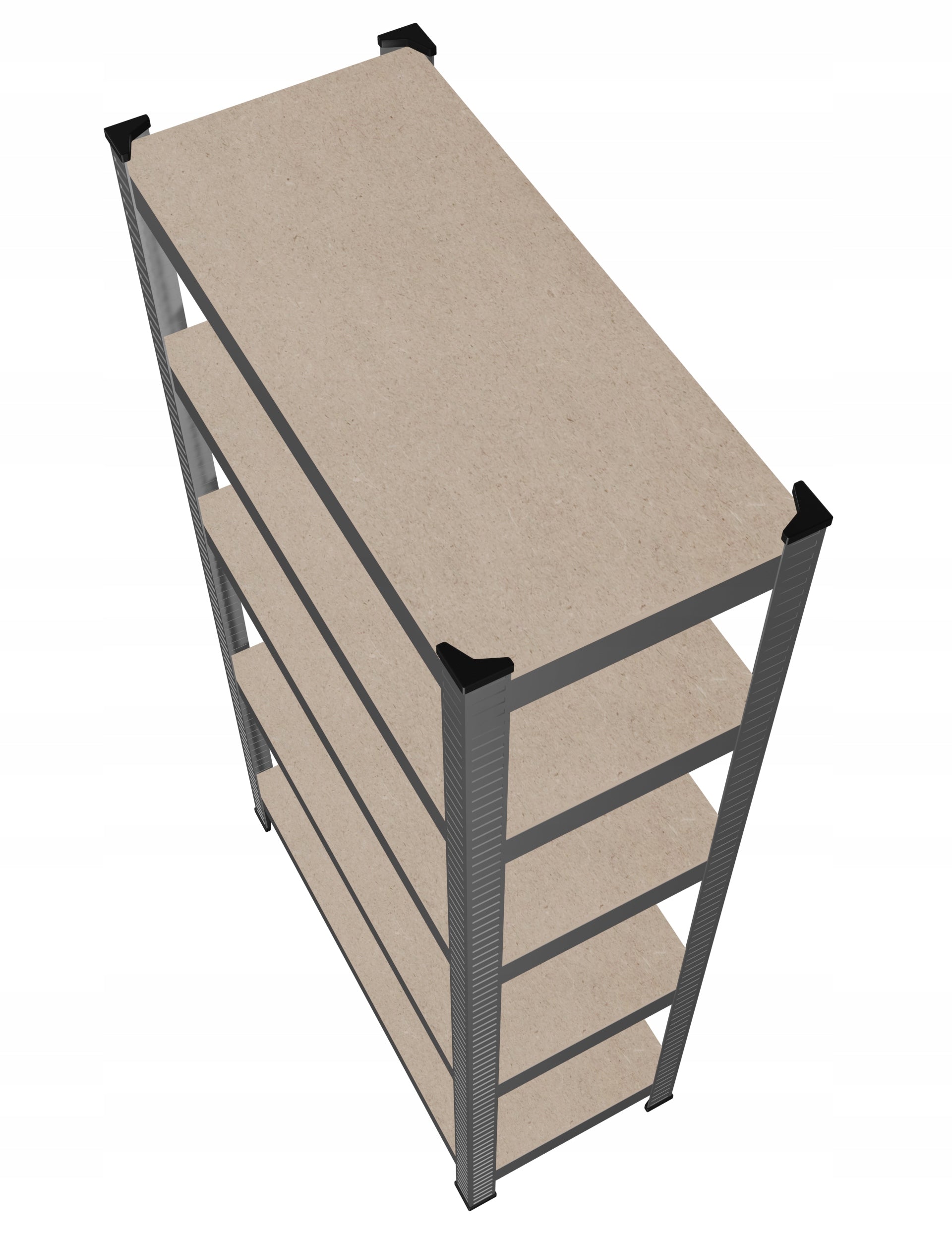 Metal storage rack | 220 x 90 x 40 cm | max 175 kg per shelf Manufacturer code GWI0636