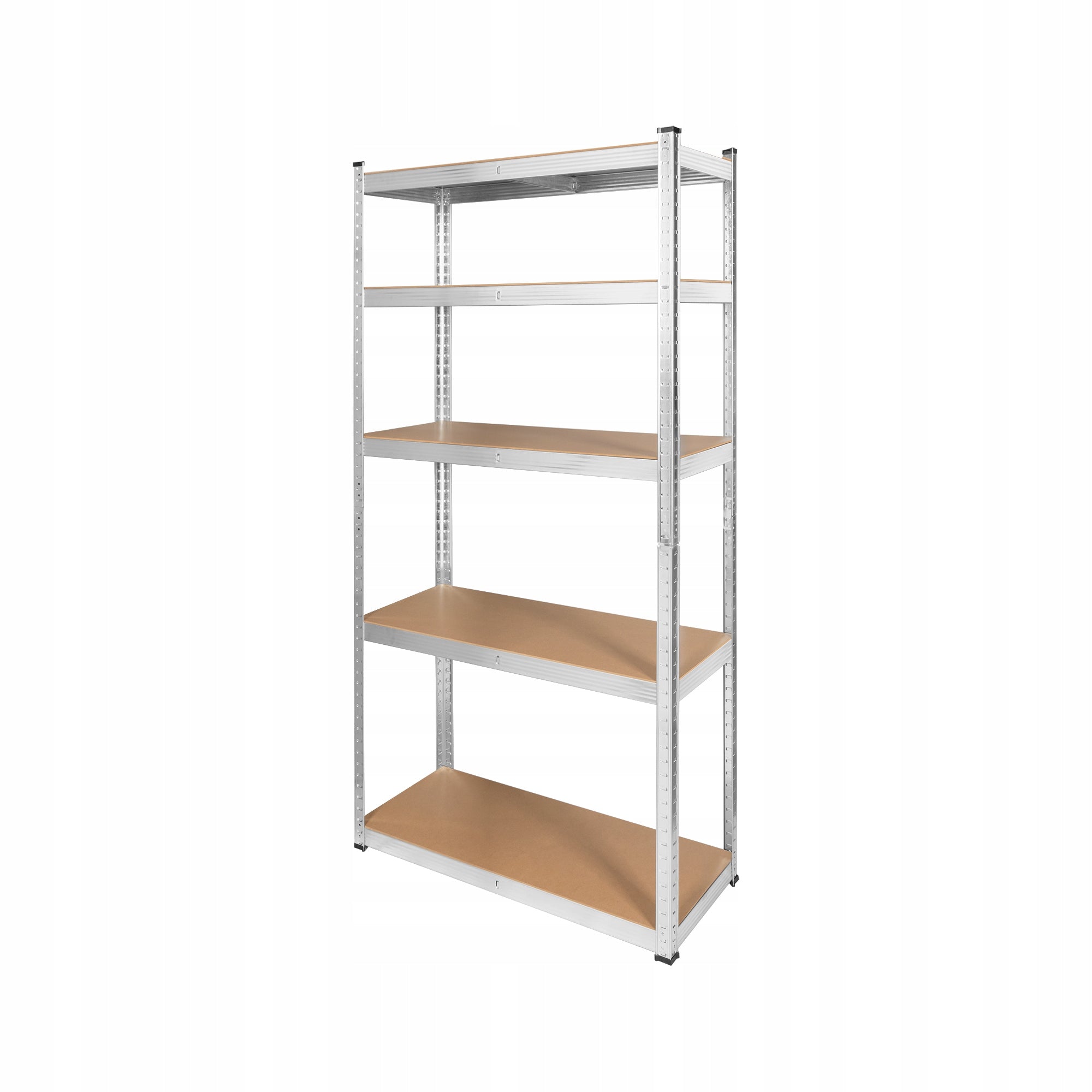 Metal storage rack 2in1 5 garage shelves 180x90x40cm 750kg Rebel Packaging status original
