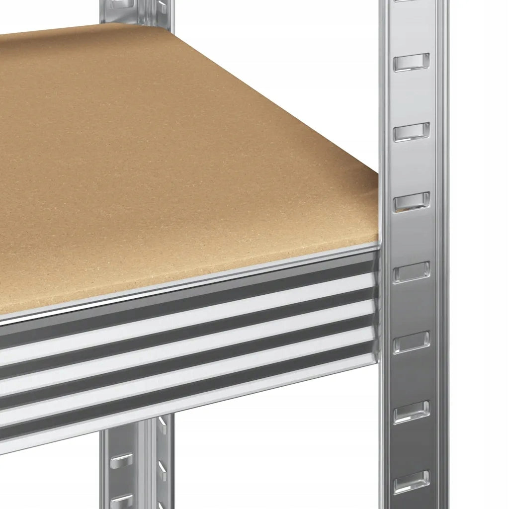 Metal storage rack for basement garage 150x75x30 cm max 700kg 4 shelves Manufacturer code Regał R1
