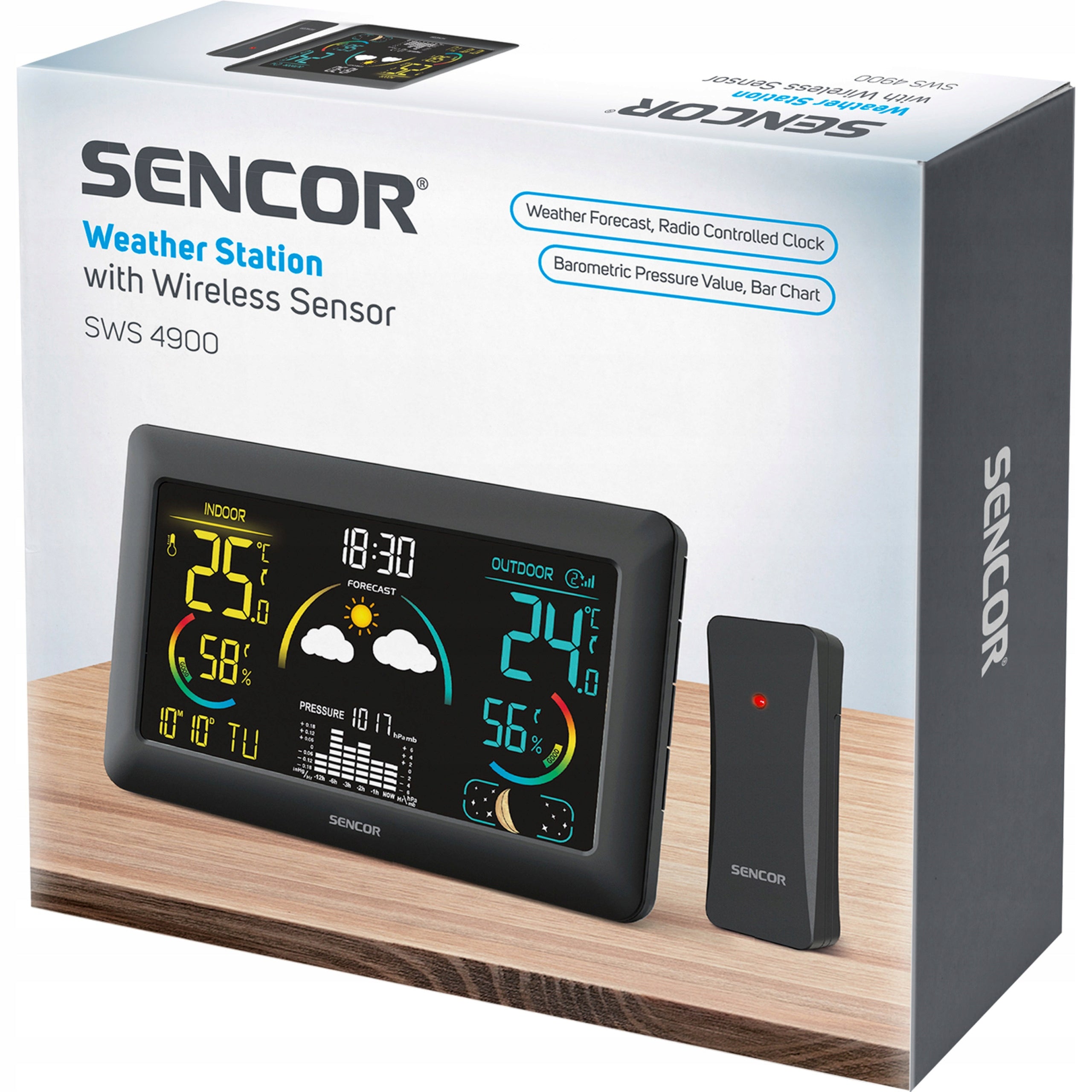 Meteorologická stanice Sencor SWS 4900 Brand Sencor