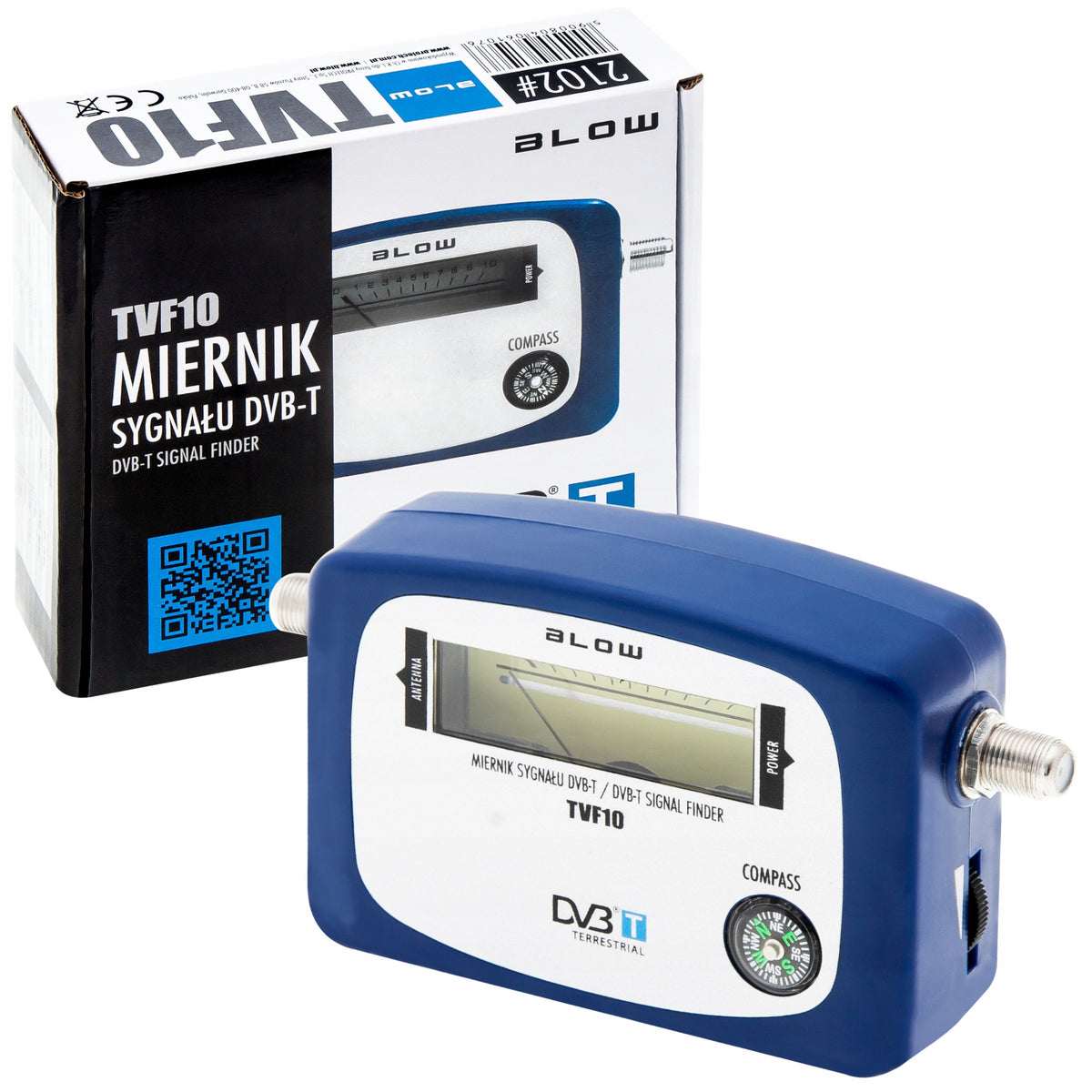 Meter for setting terrestrial antennas TVF10 DVB-T2 Manufacturer code 169897037