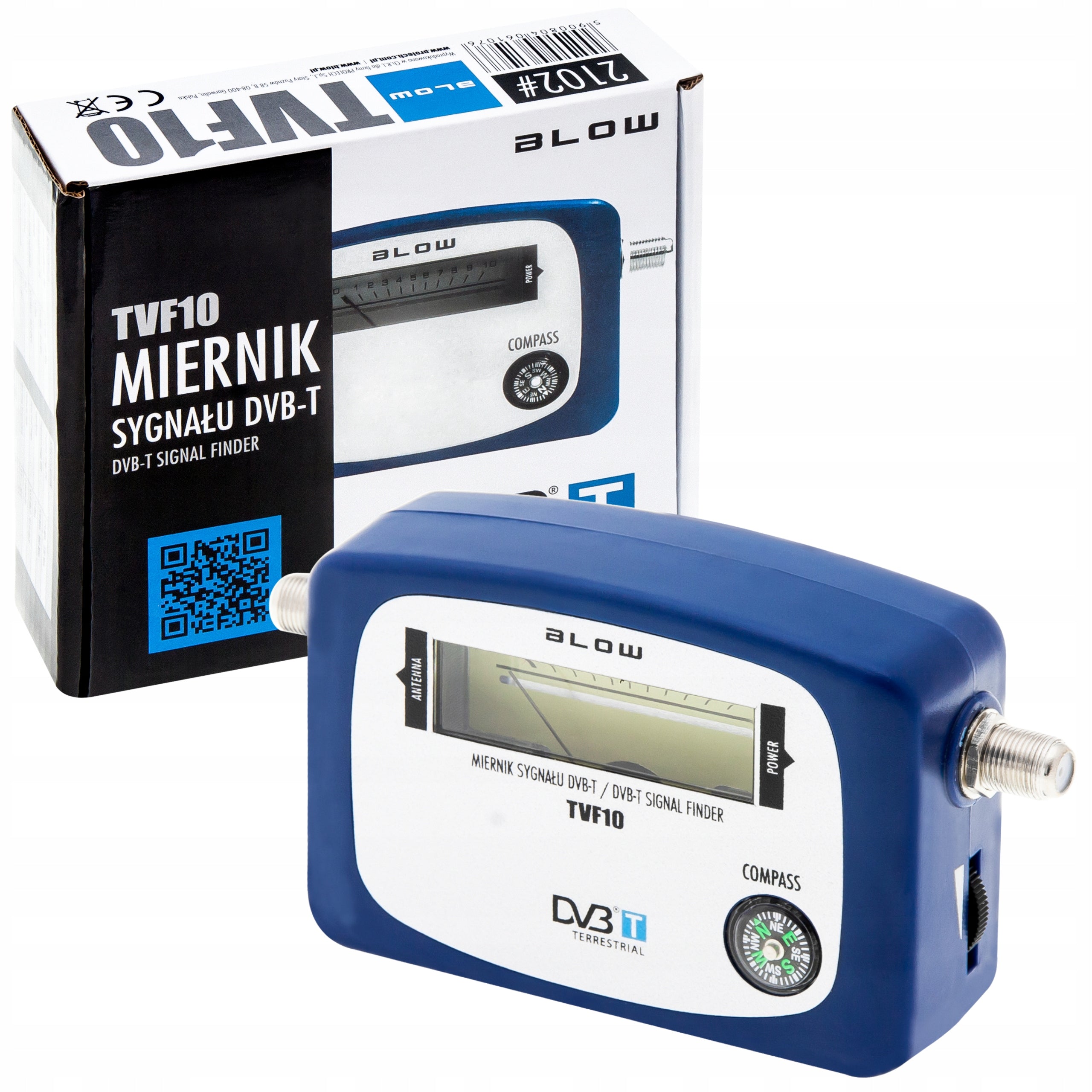 Meter for setting terrestrial antennas TVF10 DVB-T2 Manufacturer code 169897037