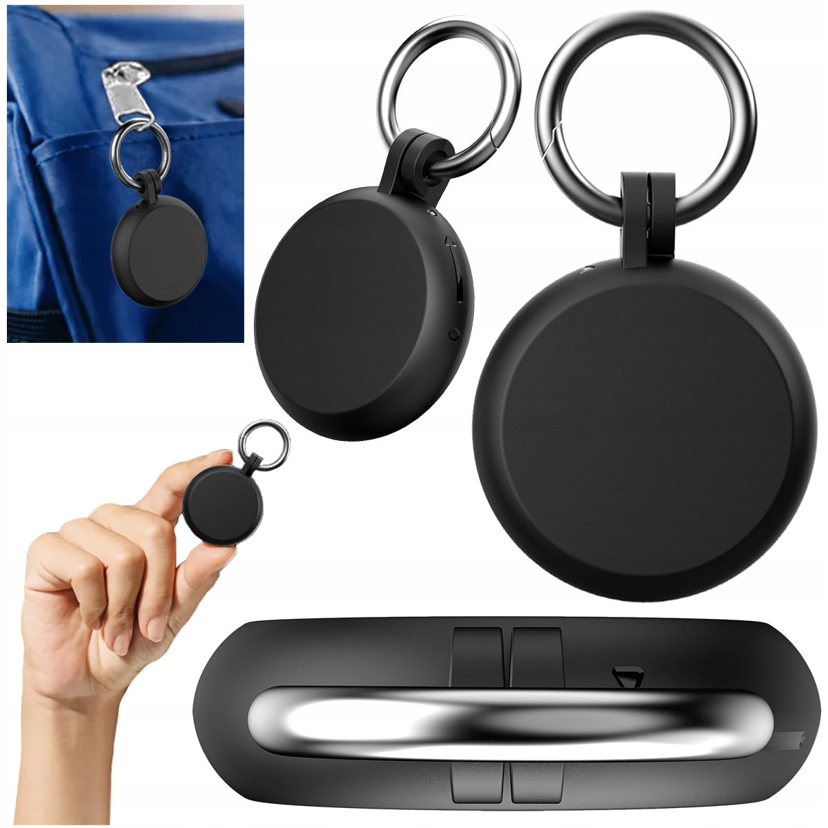 MiLi GPS Locator with LiTag Duo Case for APPLE iOS and Android DUAL SYSTEM