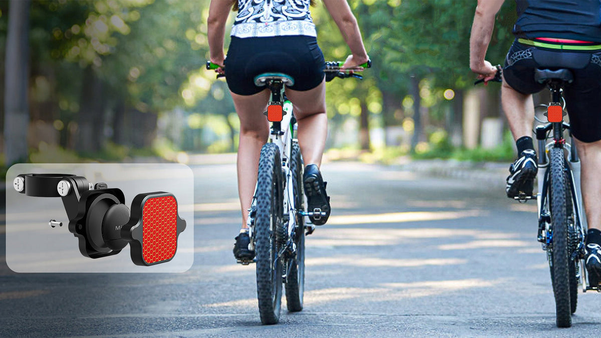 MiLi LiTag GPS Locator BT iOS APPLE Rear Reflector for Bike Model LiTag Bicycle Tail Light