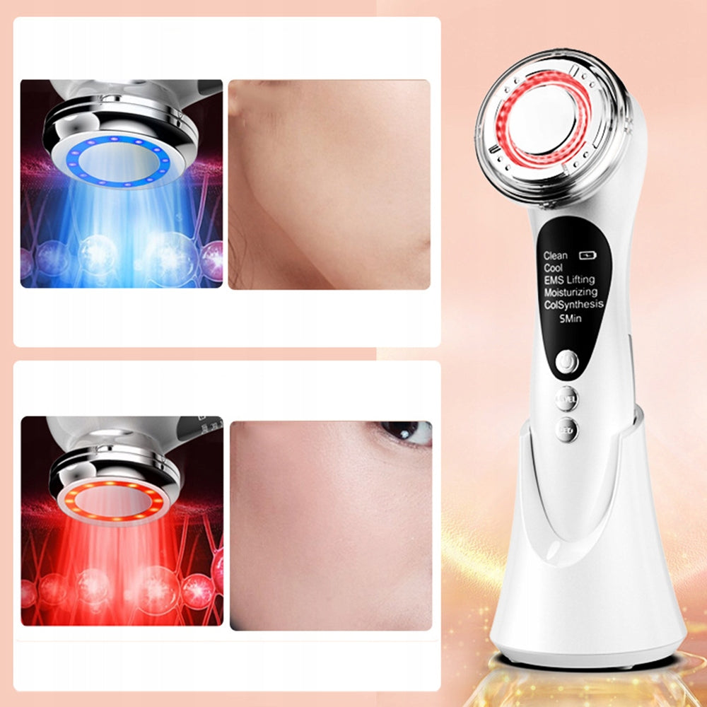 Microcurrent Beauty Meter Home Face Beauty Meter For Hot And Cold Batteries included yes