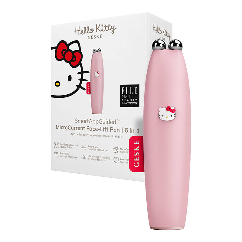 Microcurrent Face Lift Device Geske 6in1 Hello Kitty pink