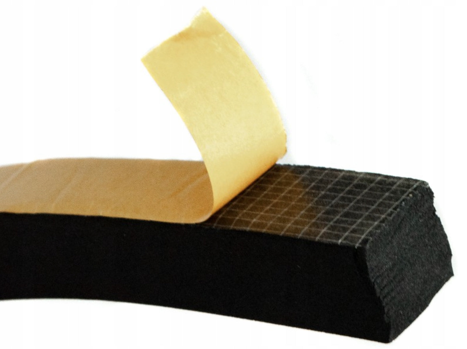 Microrubber seal with adhesive microrubber foam seal 15x30mm 10meters