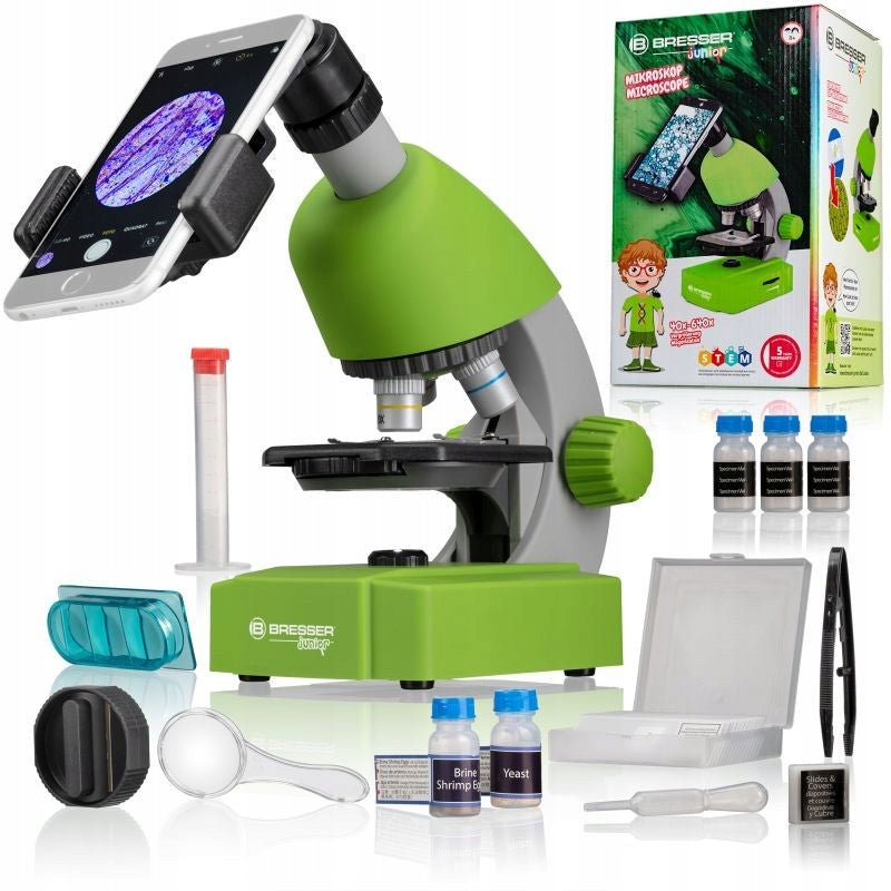 Microscope 40x-640x JUNIOR green