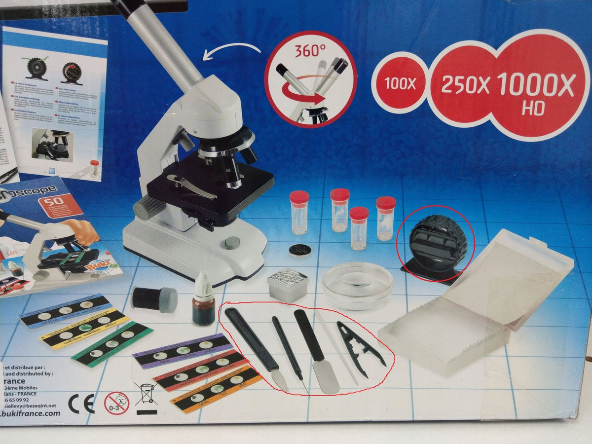 Microscope 50 experiments Buki