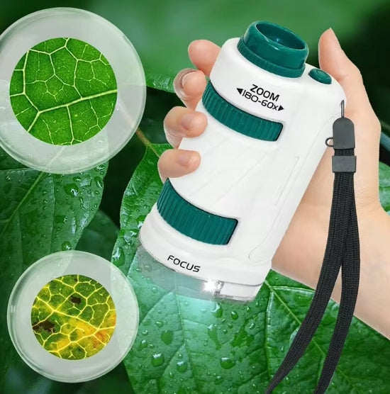 Microscope Set 60180 DIGITAL Pro LED Digital School New Biology Gift Manufacturer code Mikroskop cyfrowy edukacyjny 60180 SD229
