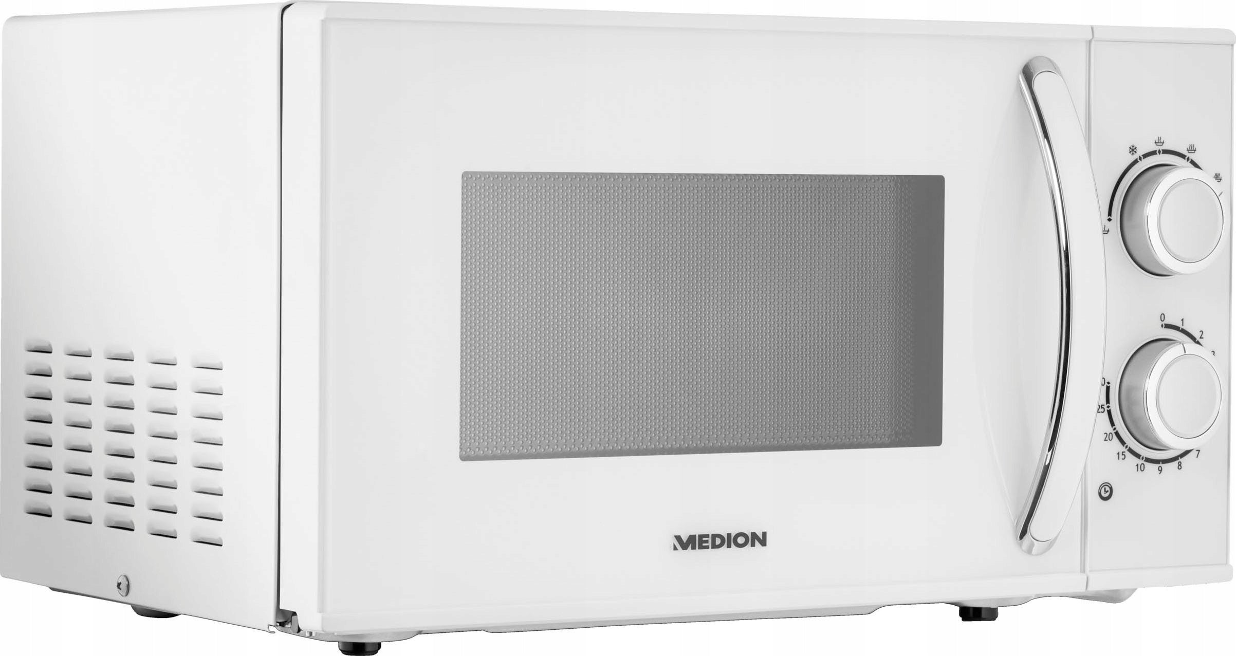 Microwave Medion, Microwave, Two Knobs, 17L, 700W, White Manufacturer code MD 15644