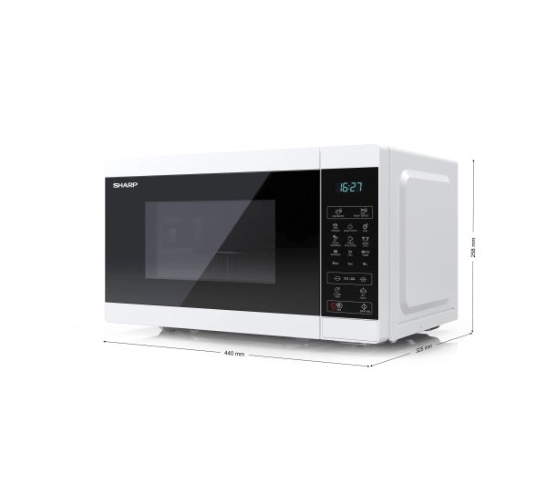 Microwave Oven Sharp YCMG02EW 20L White Manufacturer code YC-MG02E-W