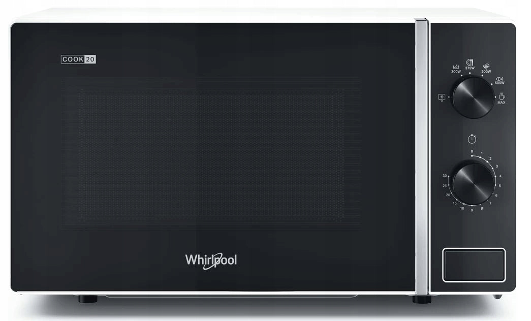 Microwave Oven Whirlpool MWP101W White 700W 20L 6 power levels